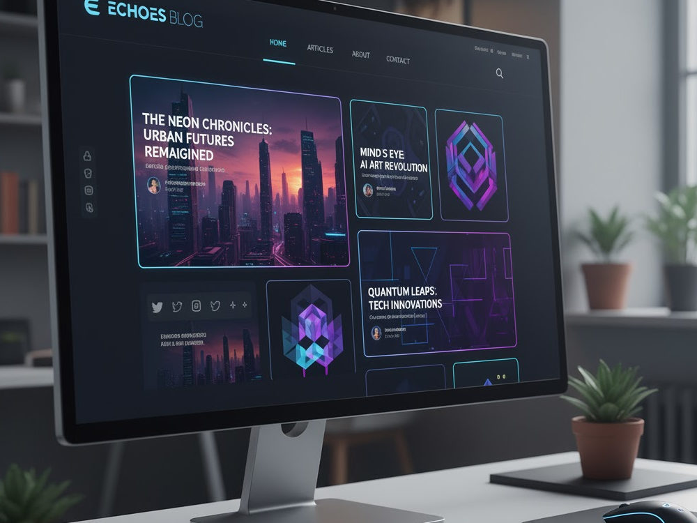 Professional Responsive Blog website using ReactJs | Upwork