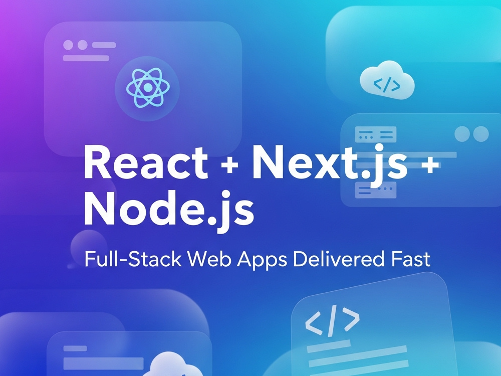 A complete web project using node and react | Upwork