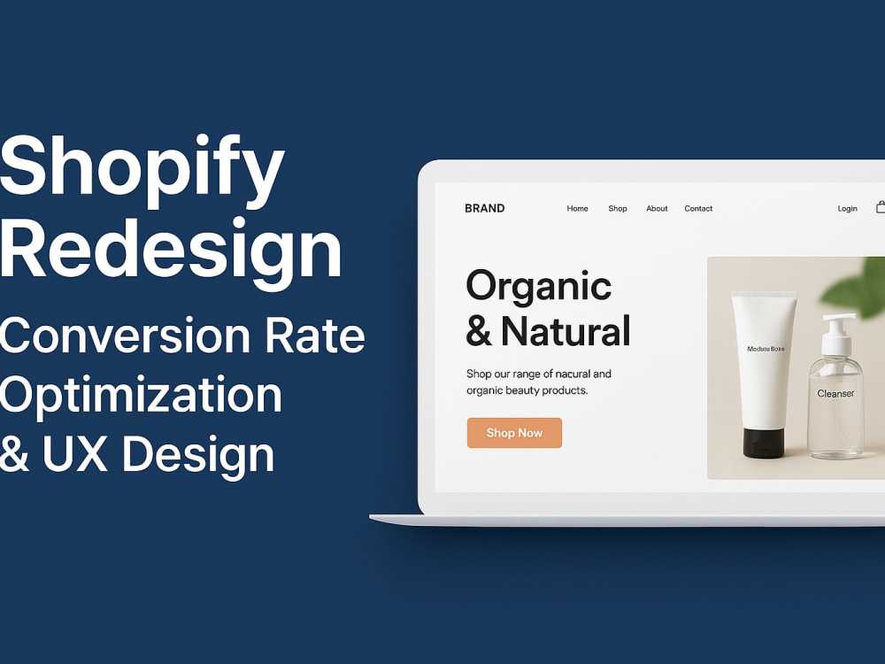 Shopify Conversion Redesign UX Focused Store to Increase Sales ...