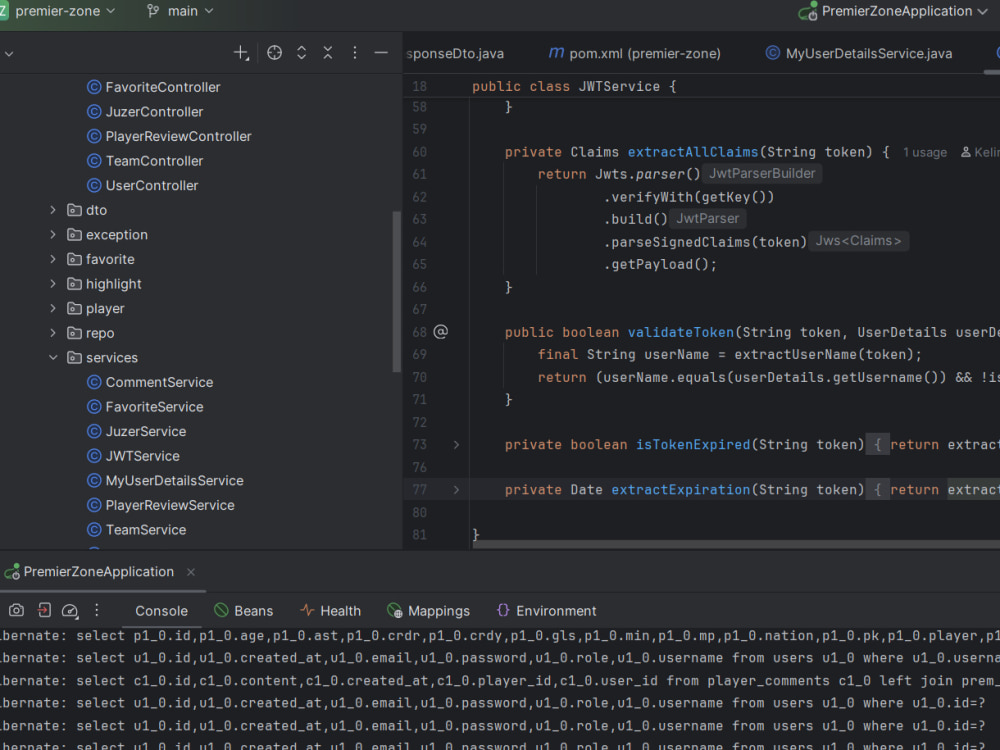 Spring boot and react application | Upwork