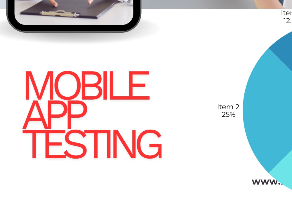 A two day manual mobile app and website usability testing and reporting ...