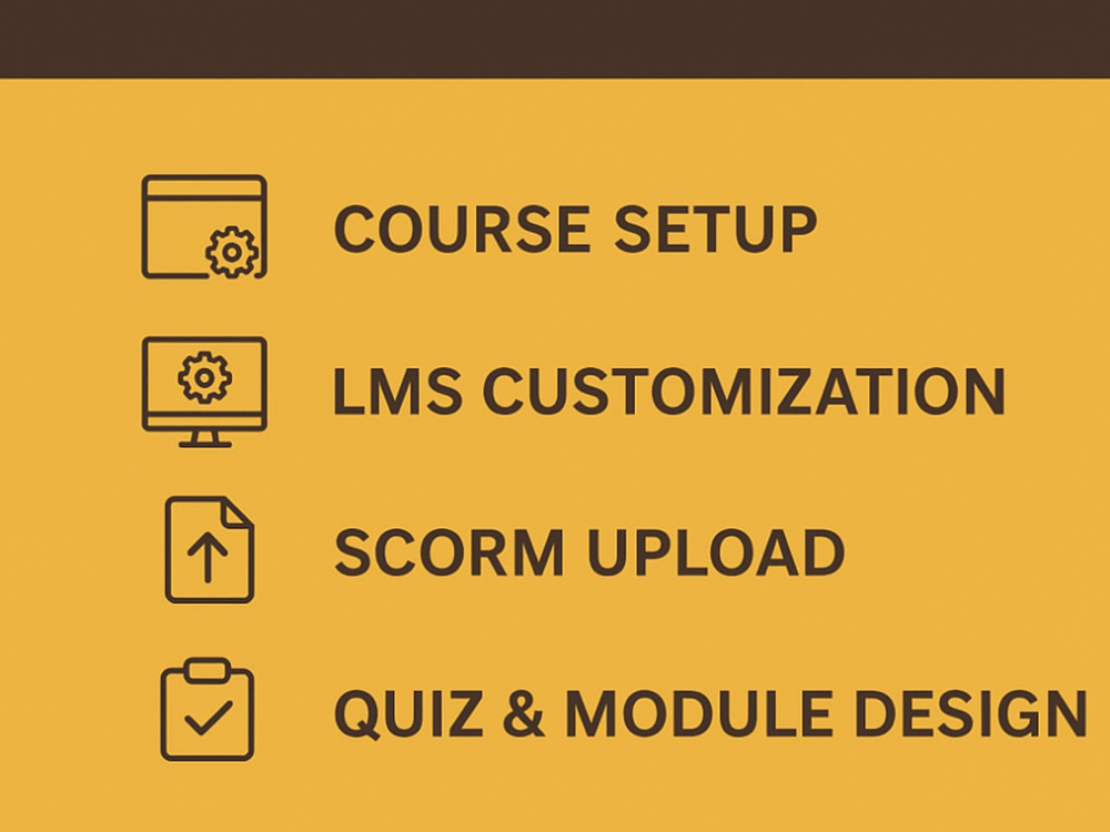 Elearning Module Layout A professional eLearning Module Design for Training Programs | Upwork