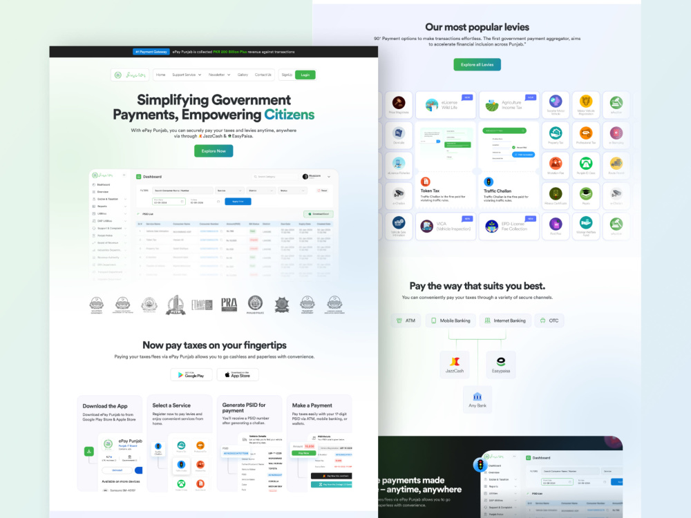 A Modern & Minimalist Website UI/UX Design | Upwork