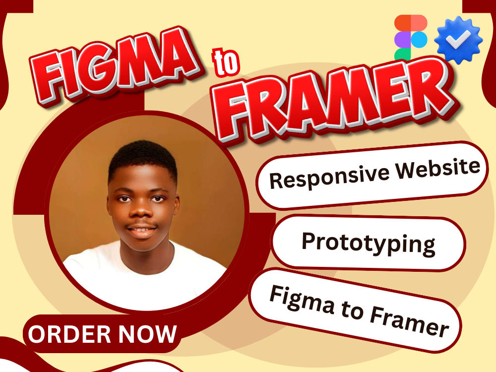 Figma to Framer Website Conversion | Responsive & Interactive | Upwork
