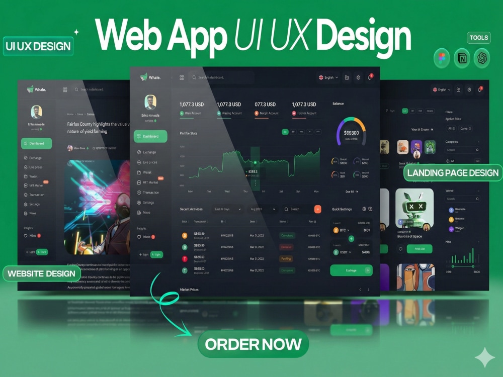 Custom SaaS UI/UX Design | SaaS Dashboard Design | Web App UI/UX Design ...