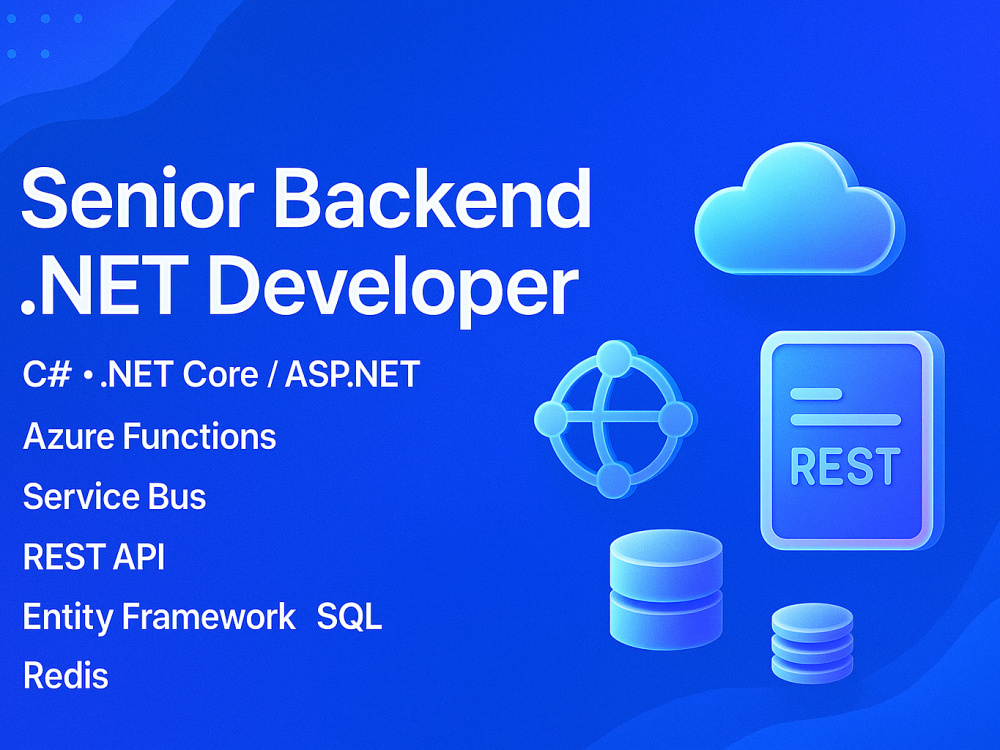 NET Developer | .NET Full Stack | Full Stack .NET | .NET MAUI | C# | Upwork
