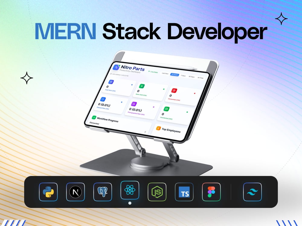 Build a Scalable MERN Stack Web Application (React, Node, MongoDB) | Upwork