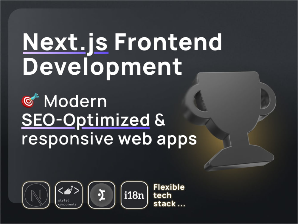 Next.js Developer | Frontend Development | Figma to Next.js | Upwork