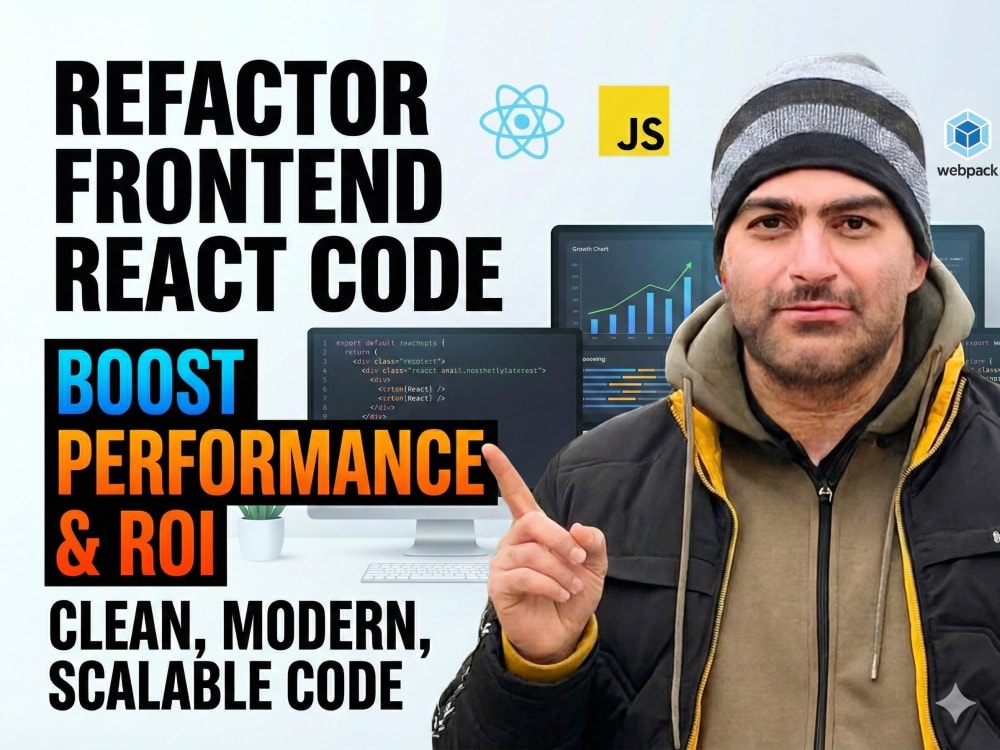 Refactor & Improve Frontend React Code | Upwork