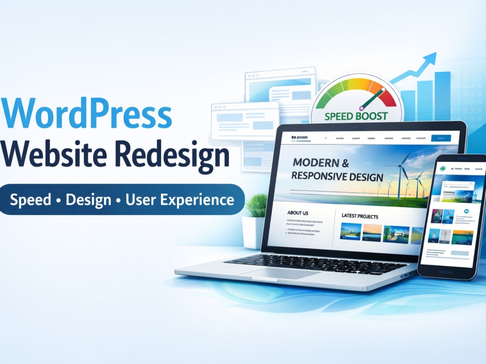 WordPress Website Redesign & Speed Optimization | Upwork