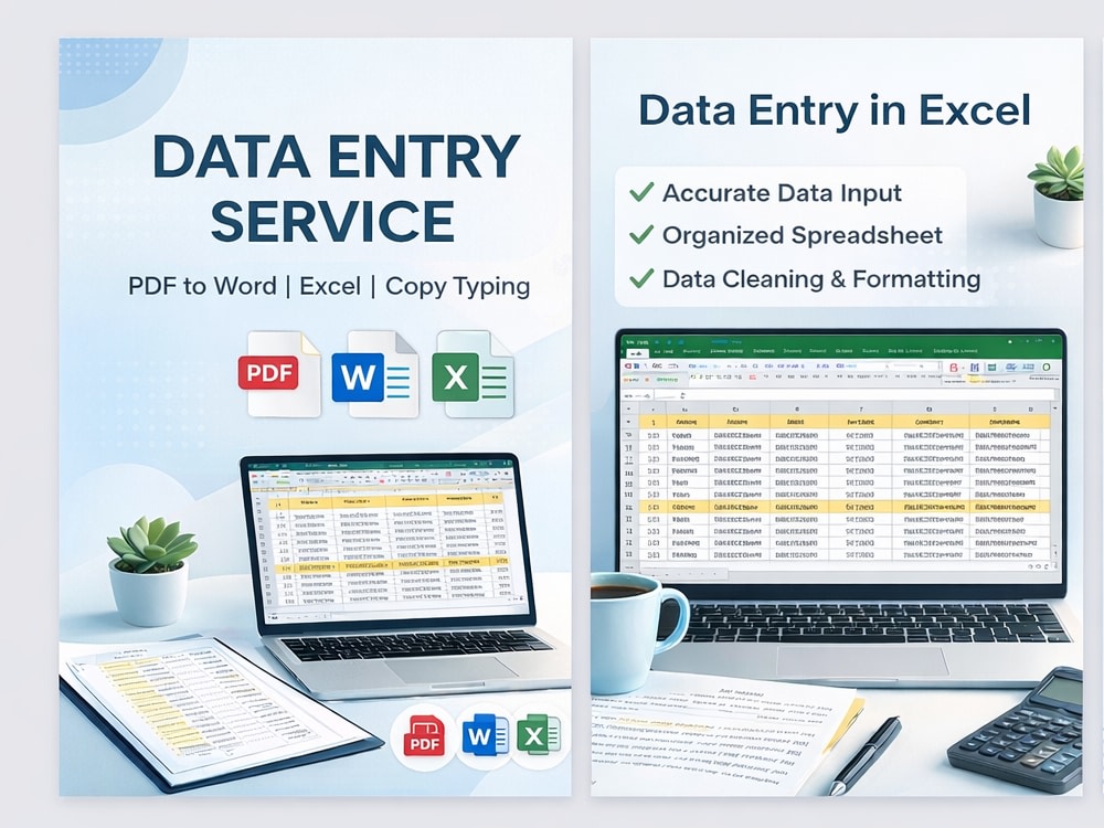Fast and accurate data entry | Upwork