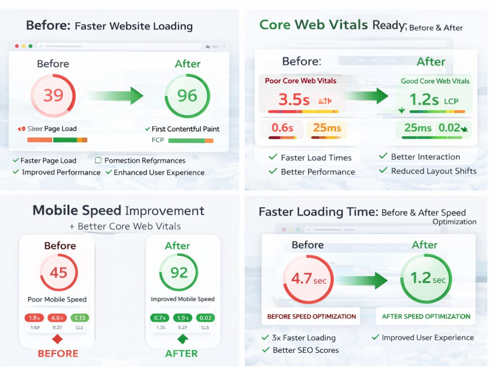 WordPress Speed Optimization & Performance Fix for Faster Loading | Upwork