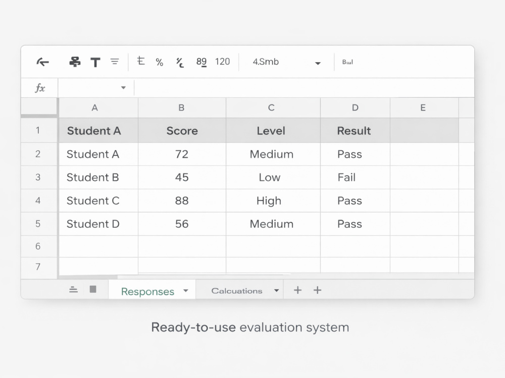Google Forms Automation with Automatic Scoring in Google Sheets | Upwork