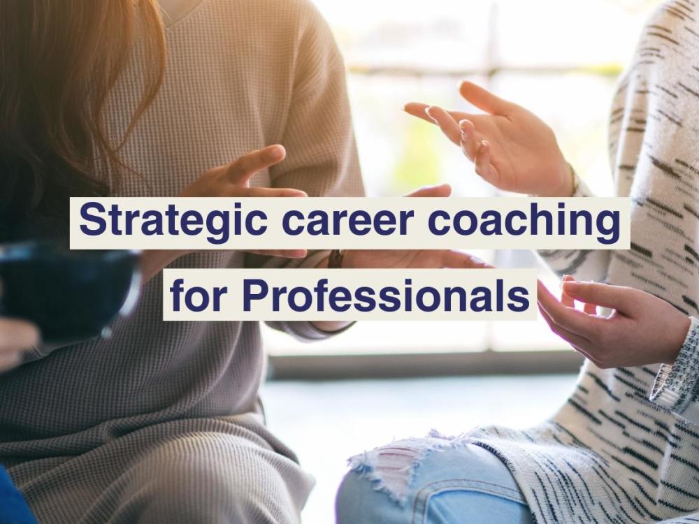 Strategic career clarity coaching session for Professionals | Upwork