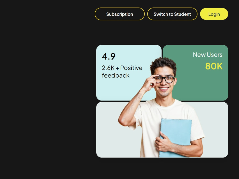 Front Facing Gui Scalable Front-End Application with Modern UI and Optimized Performance ...