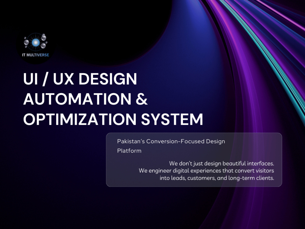 UI / UX Design Automation & Optimization System for High Conversions ...