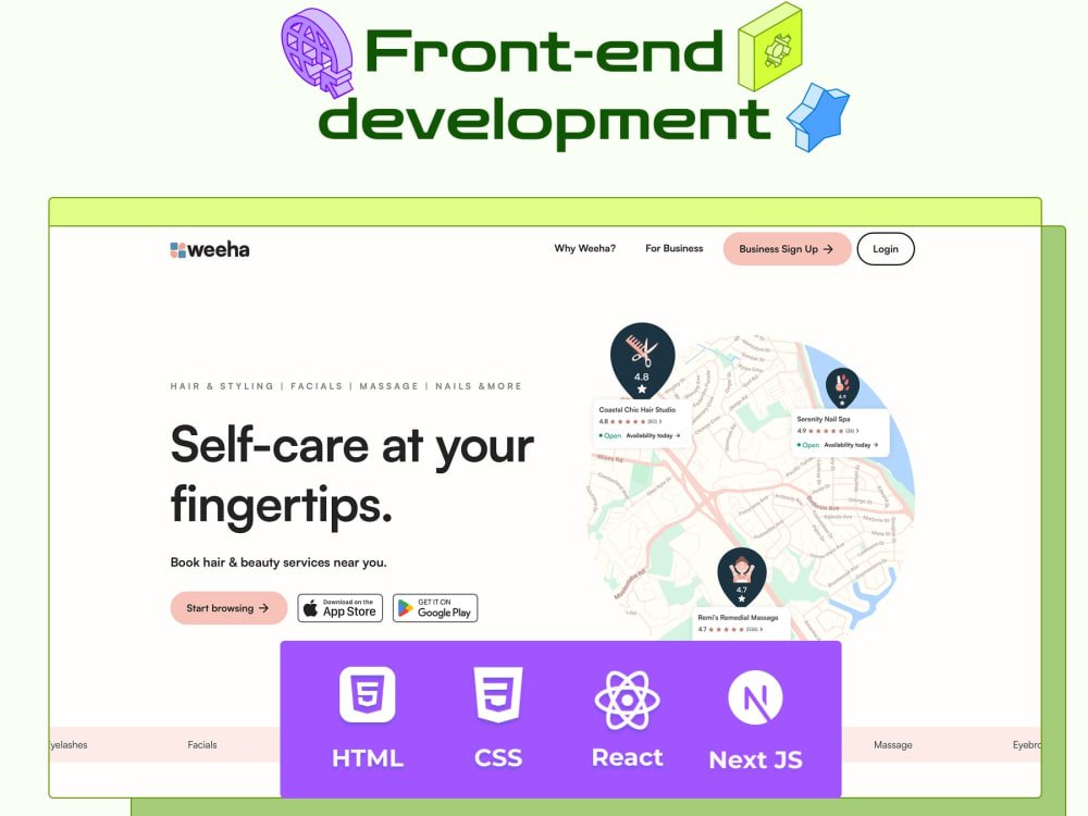 Modern Frontend Development with React & Next.js | Upwork