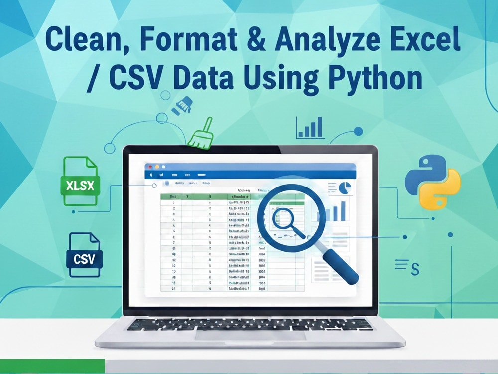 Clean and Analyze Excel/CSV Data Using Python for Accurate Insights ...