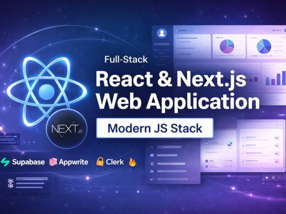 Full-Stack React & Next.js Web Application | Modern JS Stack | Upwork