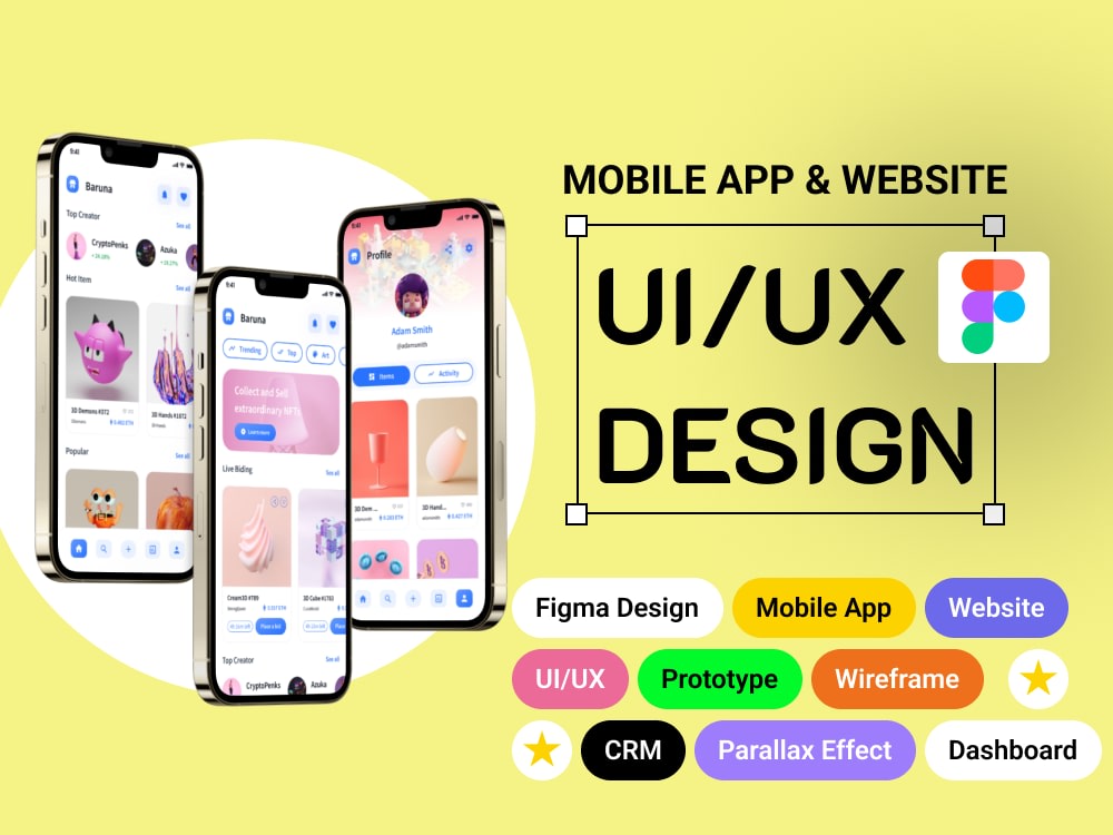 A Web design | UI/UX Prototyping | User Experience | Mobile UI Design ...
