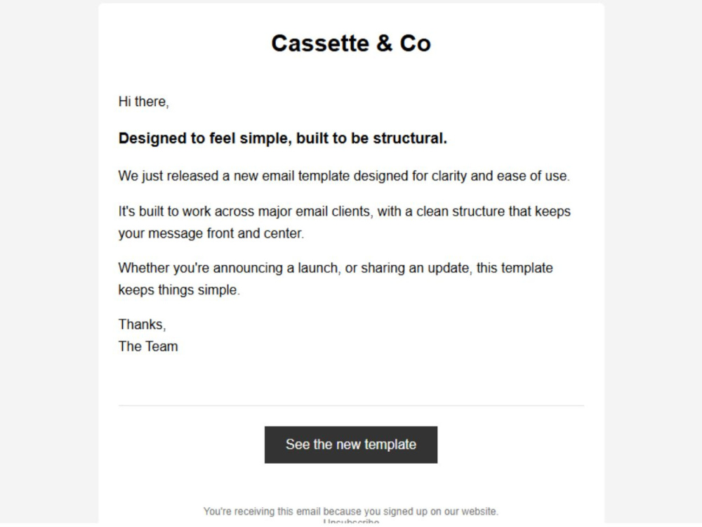 Custom HTML Email Template (Mobile-Friendly) | Upwork