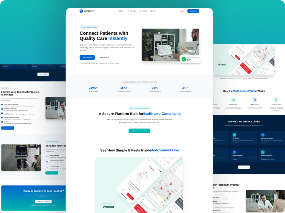 A strategic website UI UX for SaaS B2B and CRM focused businesses | Upwork