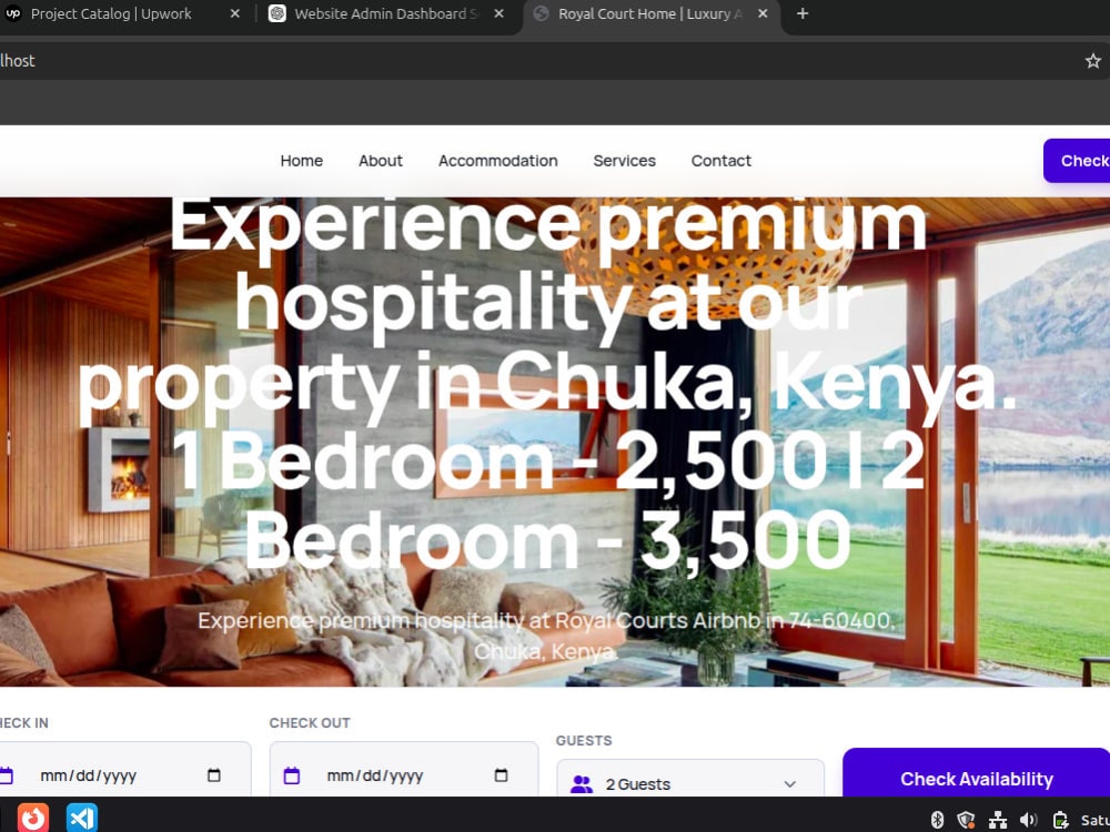 Full-Stack Website with Secure Admin Dashboard & Database | Upwork
