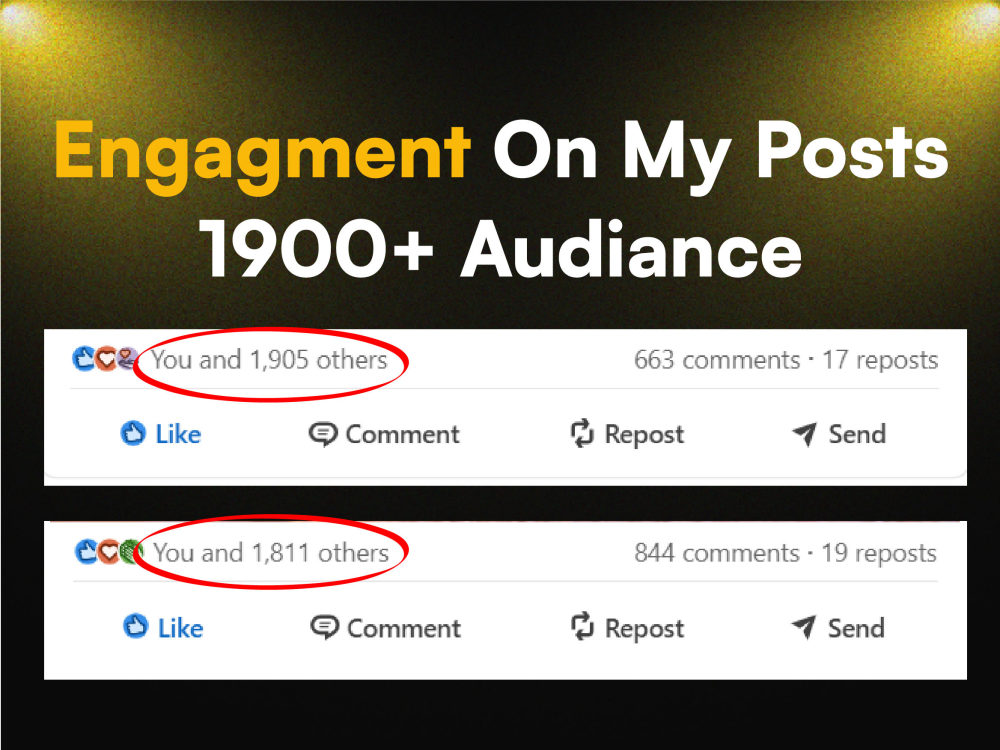 You will get high-engagement LinkedIn content that grows your audience