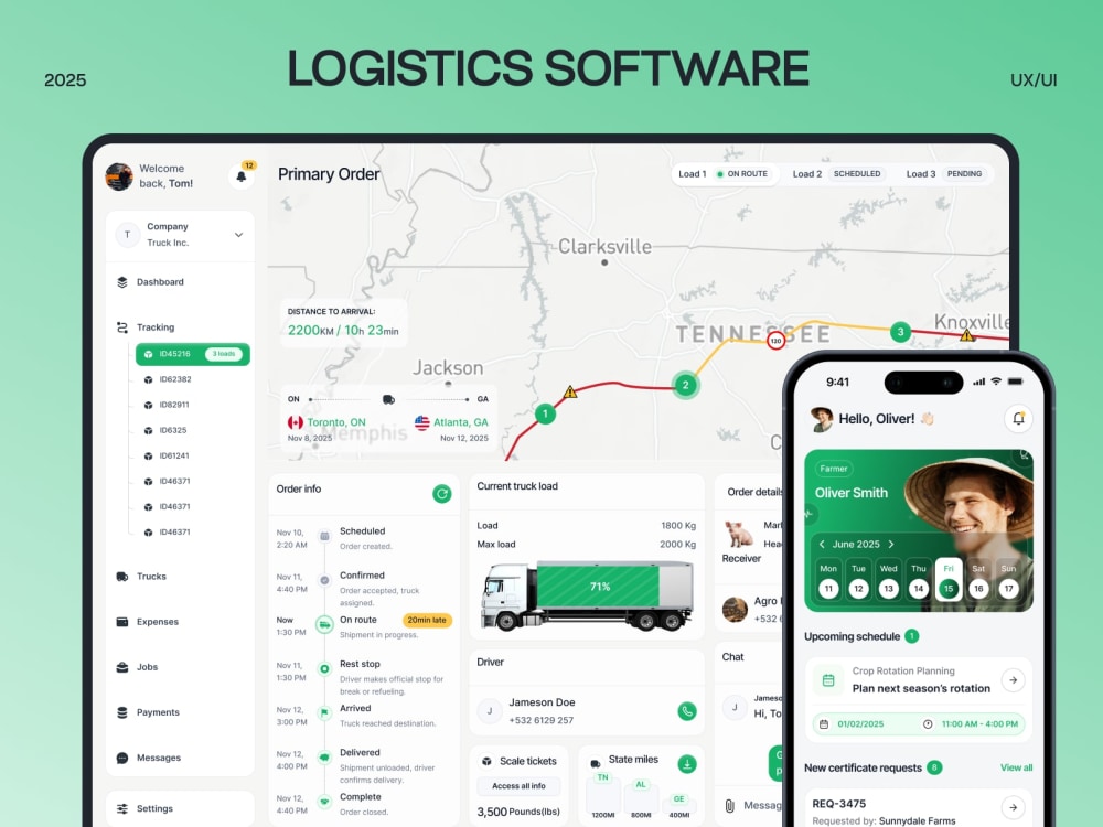 UI UX Design for Enterprise Platform | UI UX Designer SaaS ERP System ...