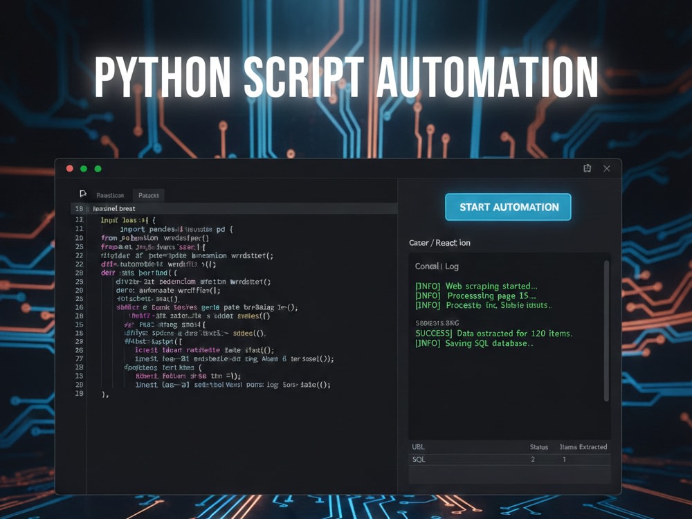 Build a Custom Python Automation tool | Upwork
