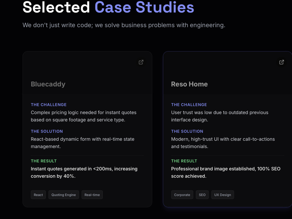 High-Performance Web Architecture & Optimization | Upwork
