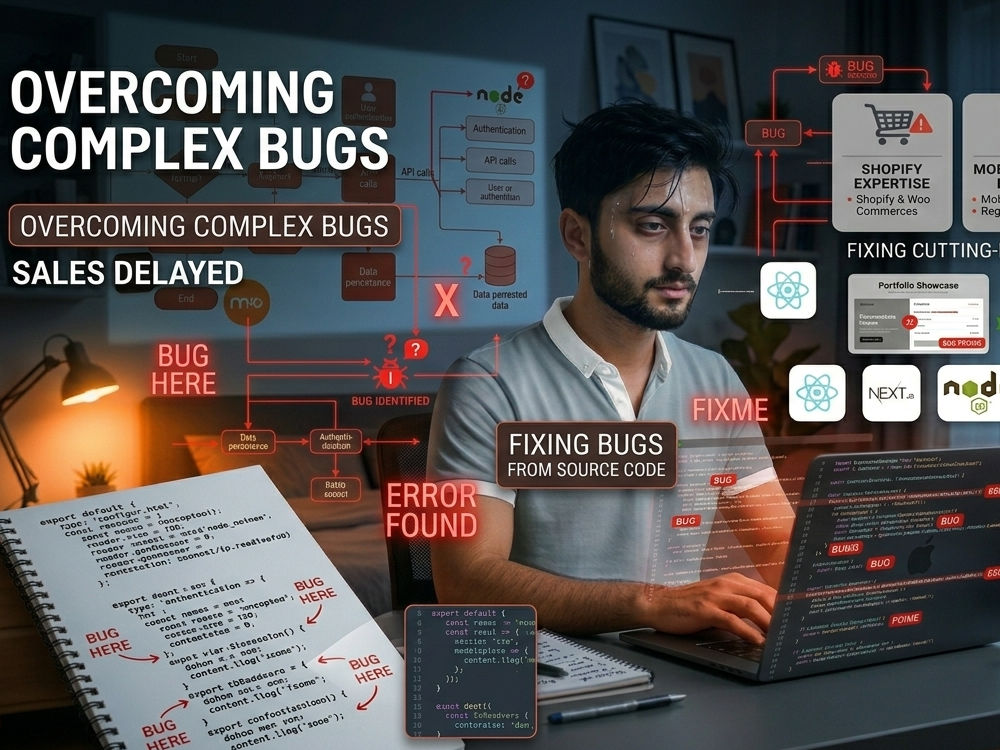 - Debug Your Web App & Fix Your Codebase React & Next.js | Upwork
