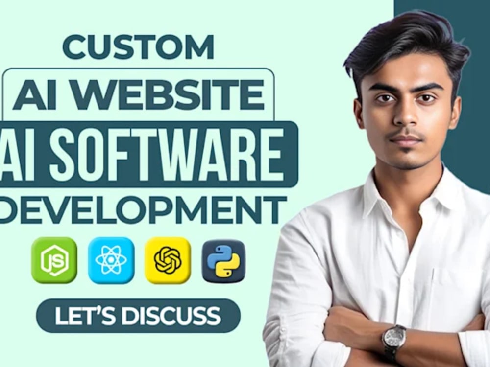 Ai website, ai chatbot saas, software developer as full stack developer ...