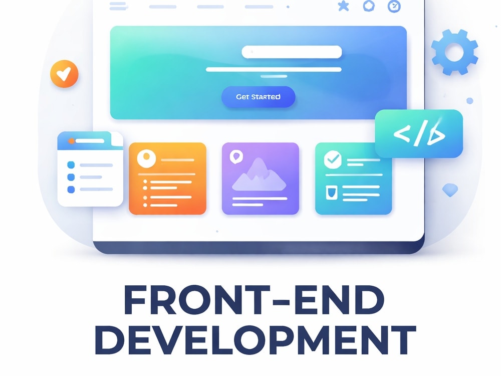 Responsive frontend website using HTML CSS JavaScript or React | Upwork