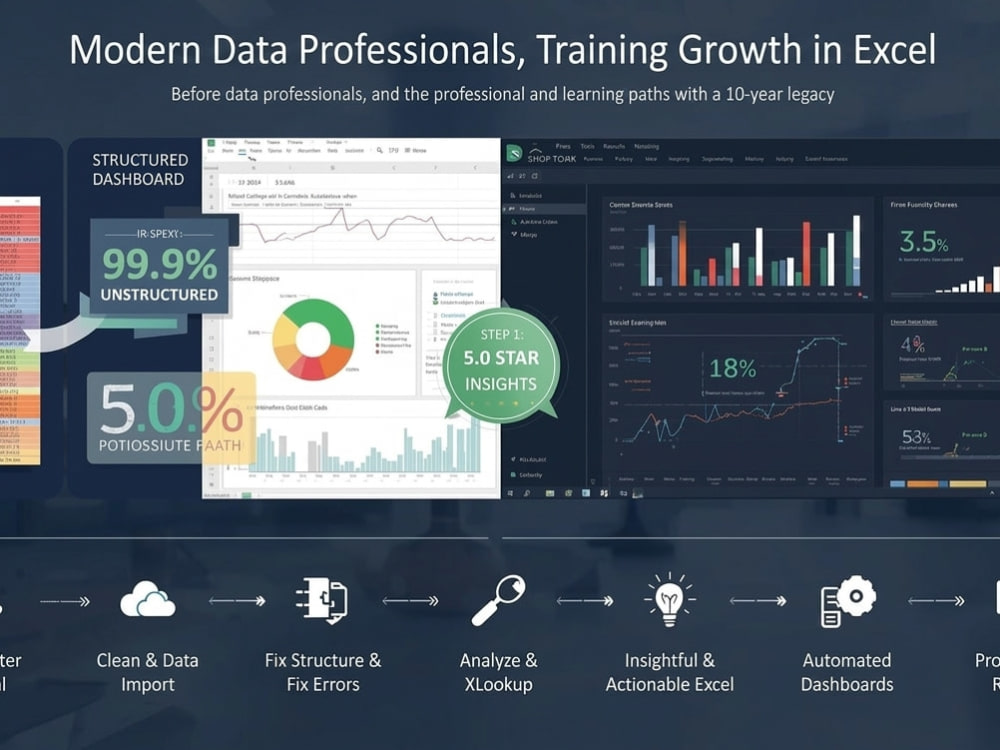 Clean Excel data & analysis | Upwork