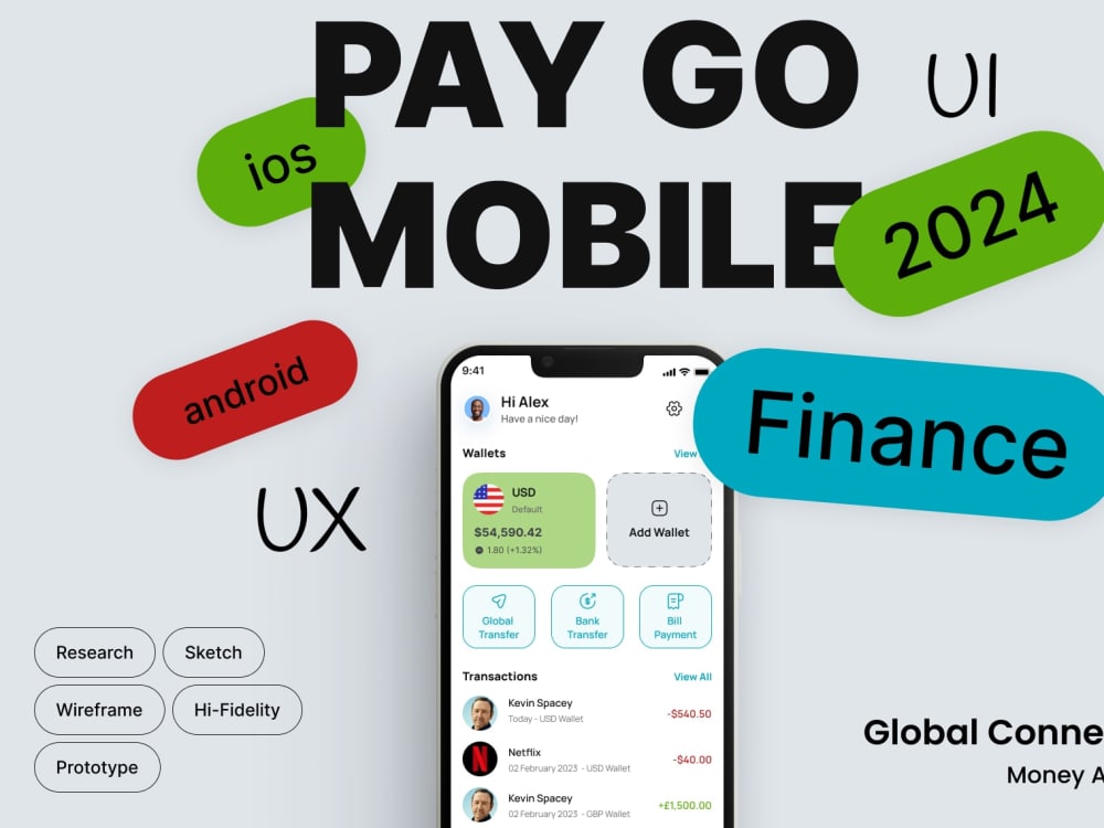 A complete, investor-ready mobile app UX/UI design in Figma | Upwork