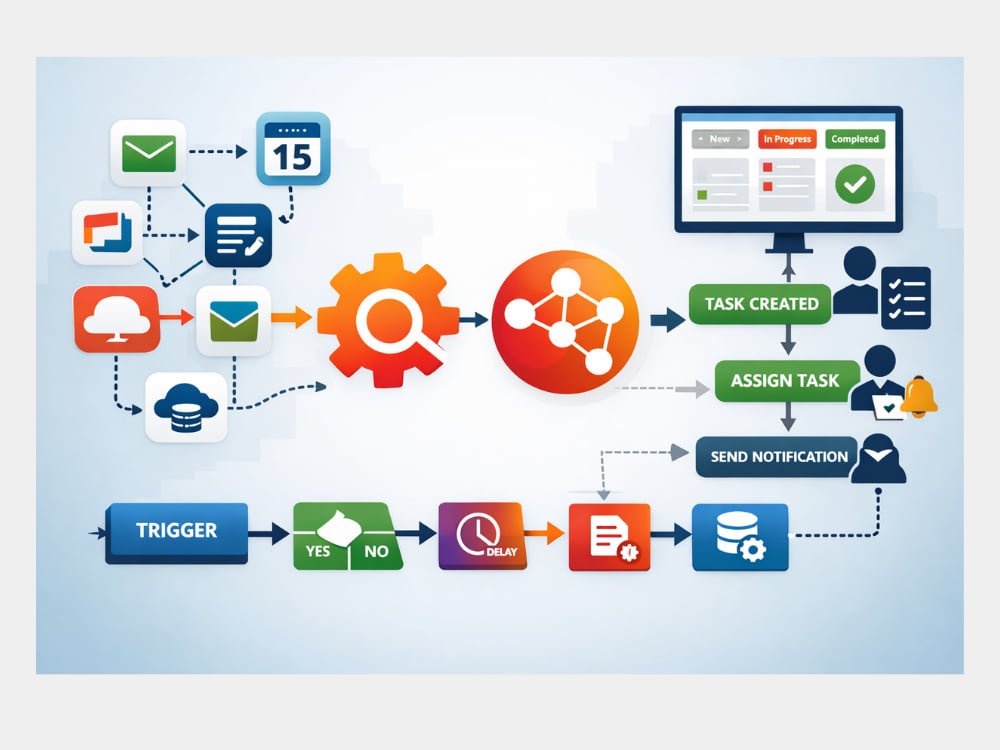 Task Management Automation Setup Using Zapier and Make for Businesses ...