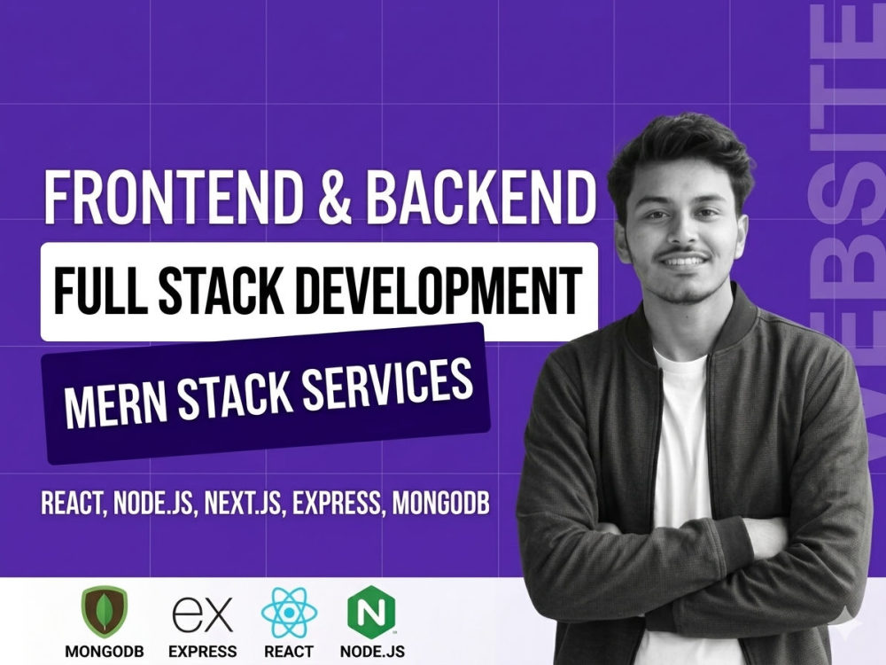 A mern stack web application, saas software developer, react js,next js ...