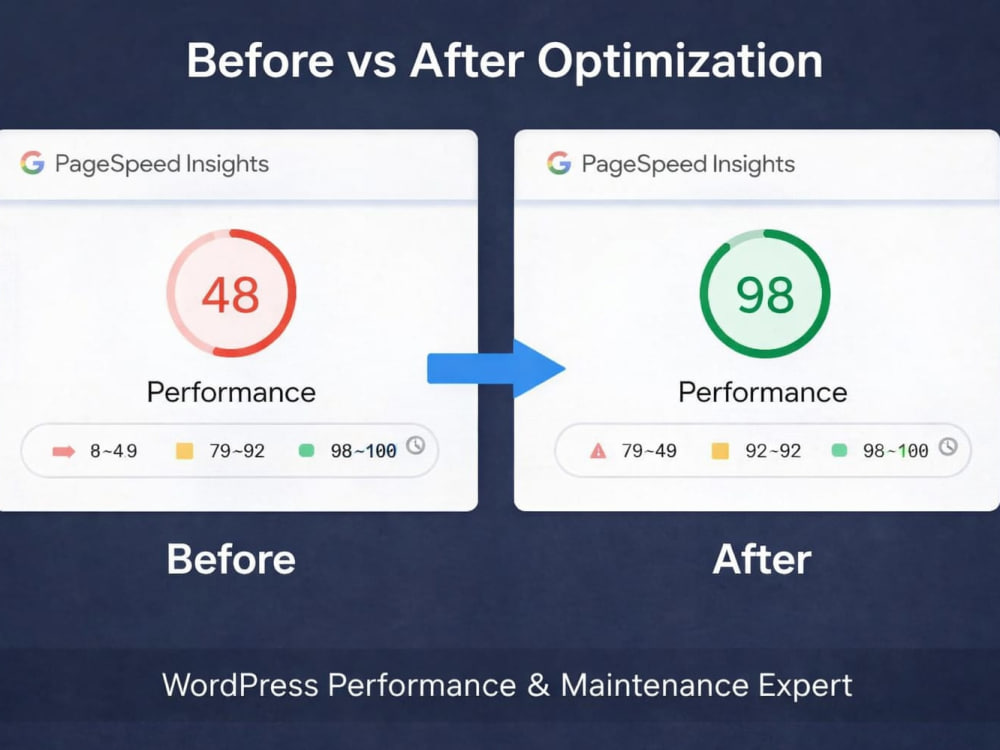 WordPress speed optimized for fast loading and high performance | Upwork