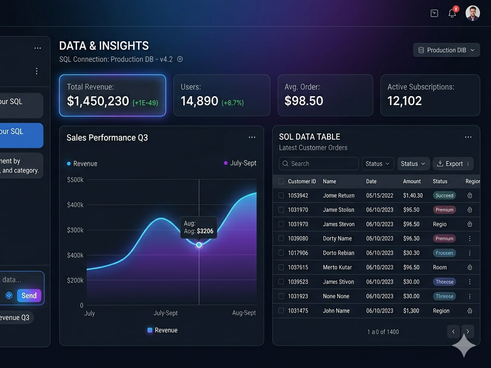 SQL & MySQL (AI-Powered Data Assistant) | Upwork