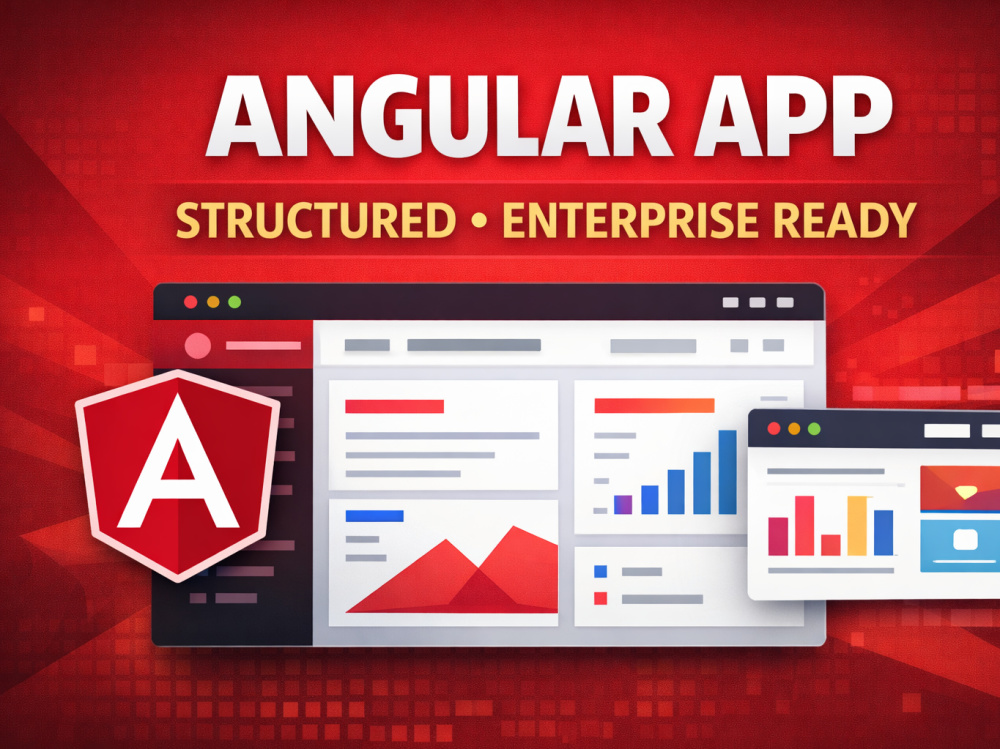 Build responsive Angular web application or frontend UI | Upwork