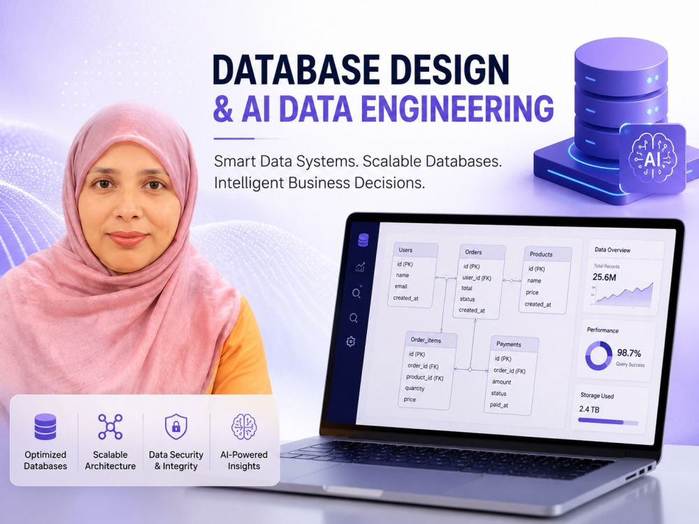 Database Design Expert | AI Data Engineering & Scalable Data Solutions ...