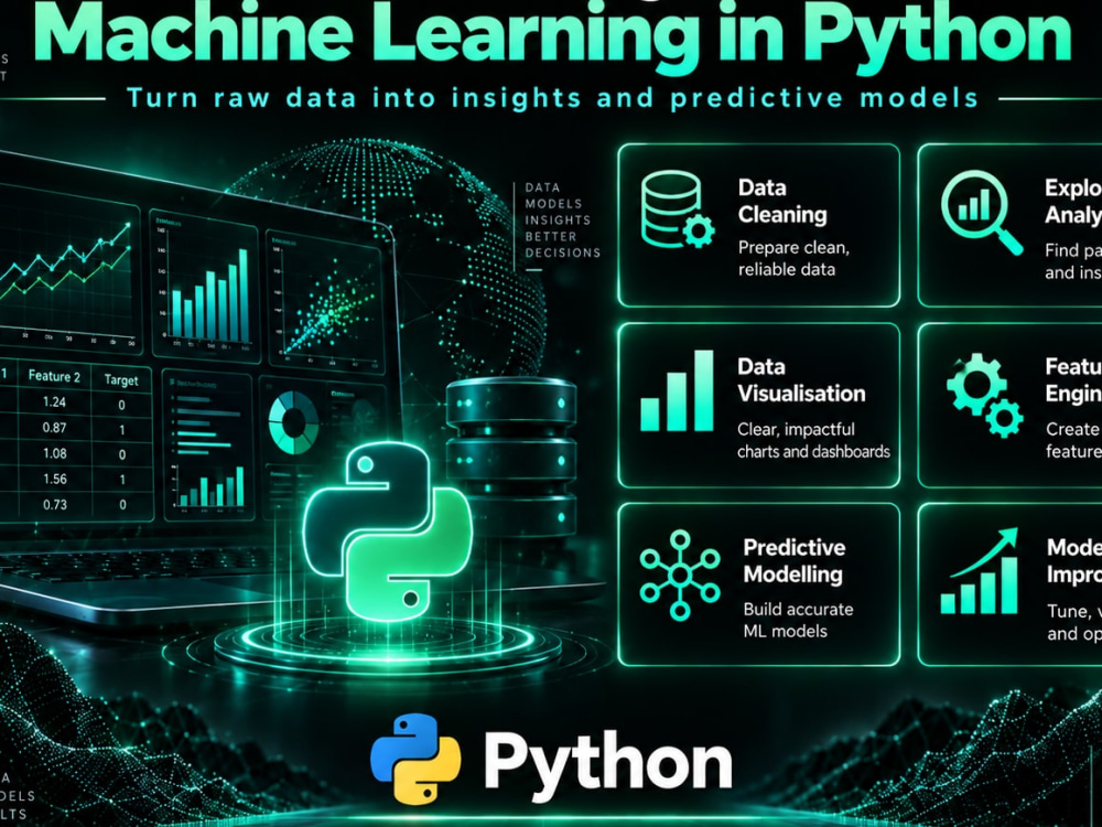 An analysis of your data and build a Machine Learning model in Python ...