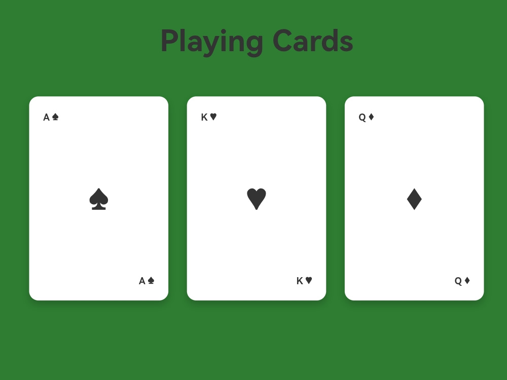 Css Application Methods An interactive playing cards web page using HTML CSS | Upwork
