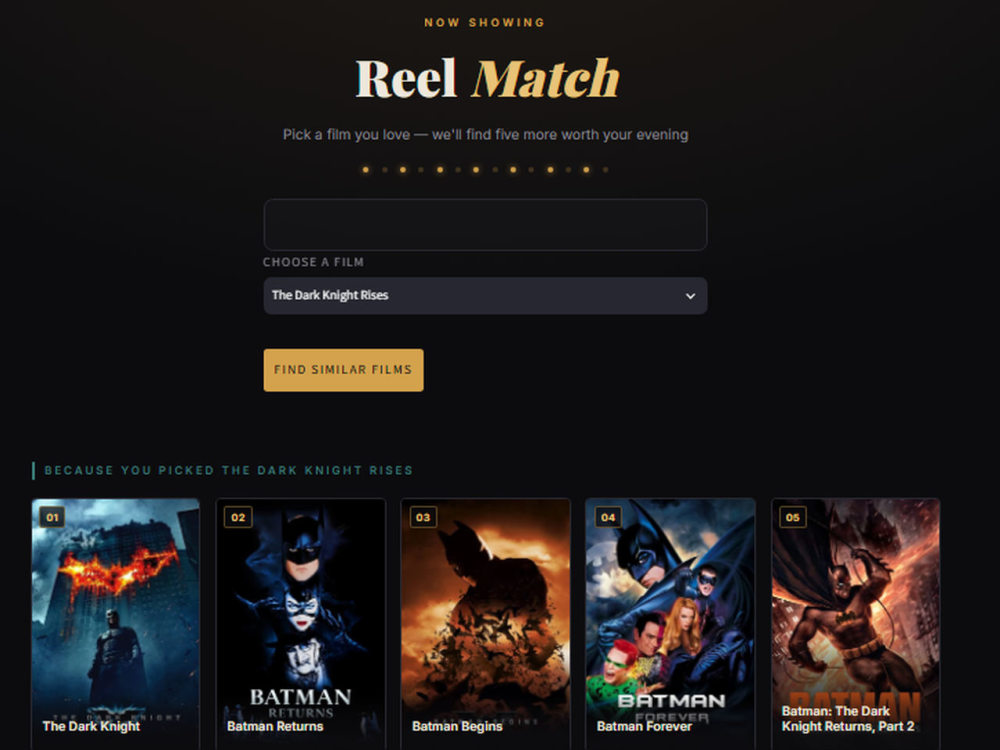 A movie recommendation system in Python | Upwork