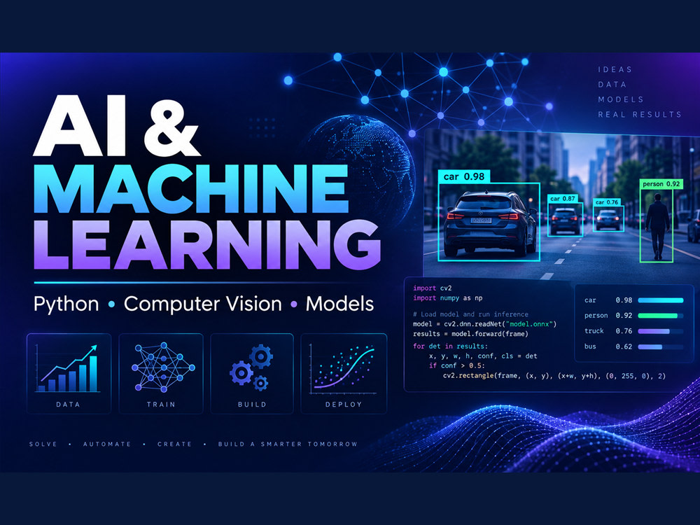 A practical machine learning or computer vision prototype | Upwork