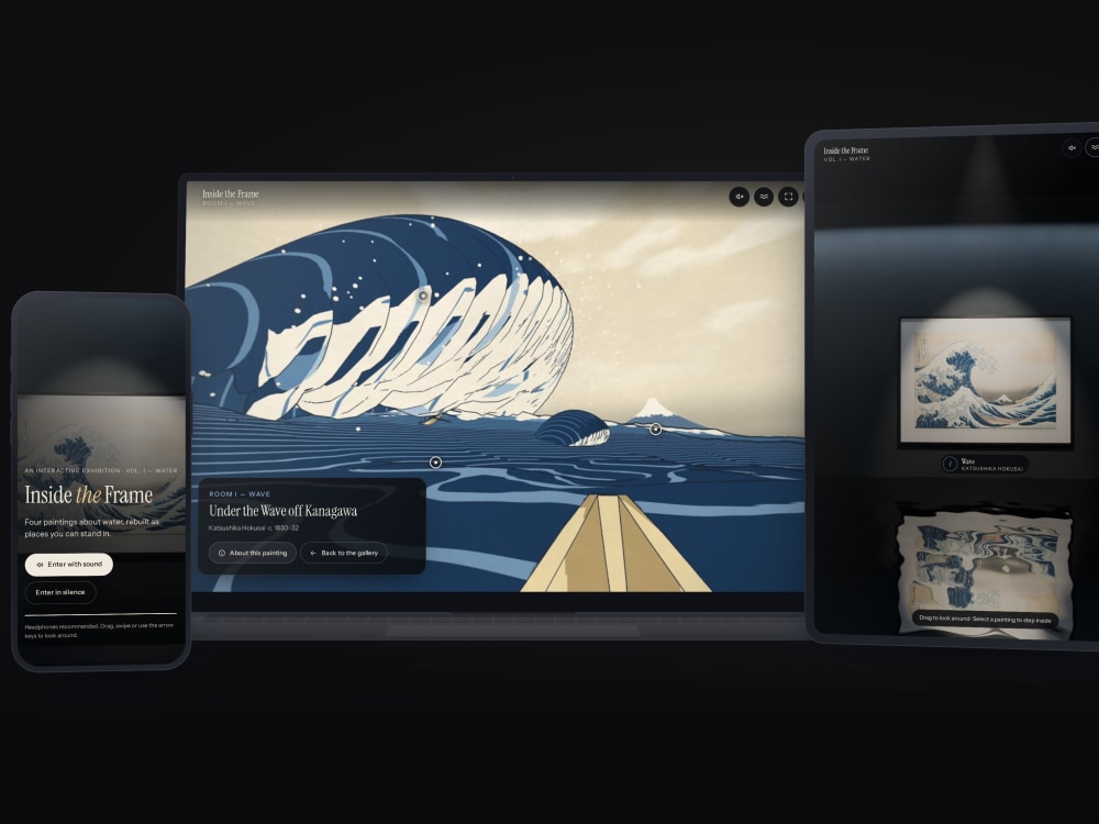 An immersive, interactive 3D web experience for your brand or ...