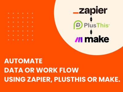 An automated system using Zapier or/and API