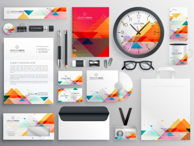 Modern Logo & full brand identity kit for your business