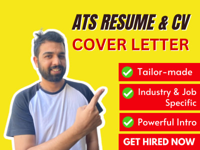 A job & interview winning cover letter & CV within 24 hours.